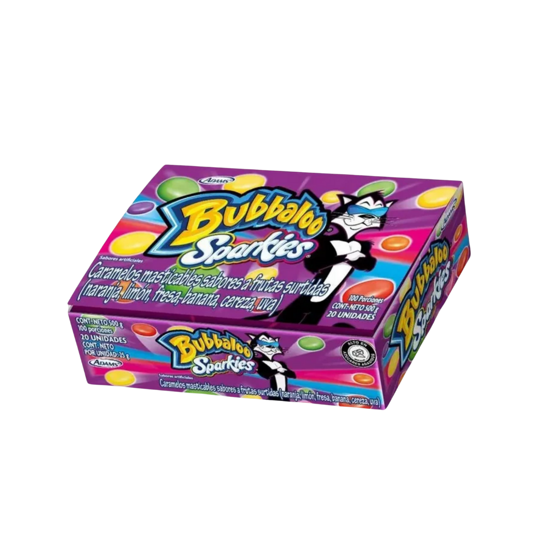 Bubbaloo Sparkies 24 X 20 X 500 Gr