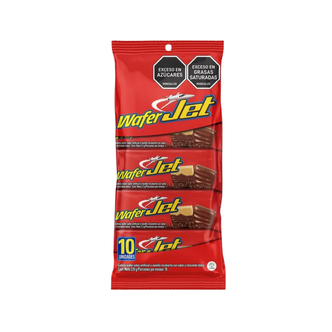 Chocolatina Wafer Jet 40 X 10 U