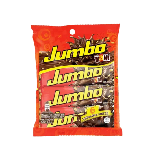 Chocolatina Jumbo Mani 48 X 6 X 35 Gr