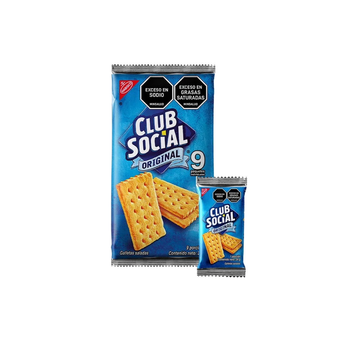 Club Social Original 9 Pack 24 X 234 Gr