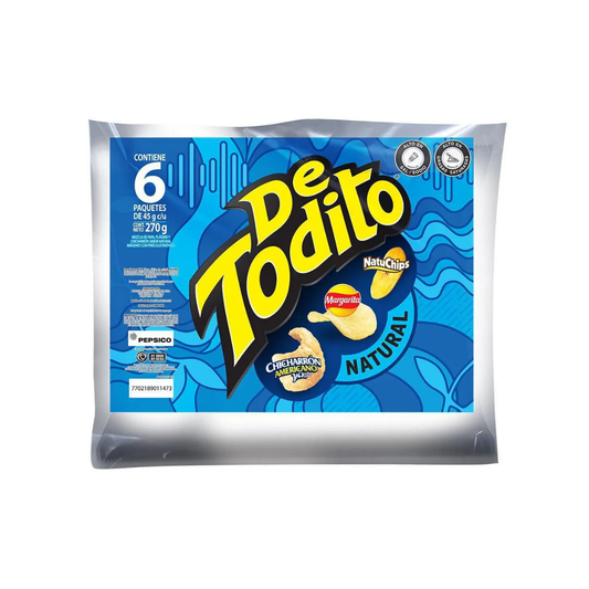 De Todito Azul Paquete 8 X 6 X 45 Gr