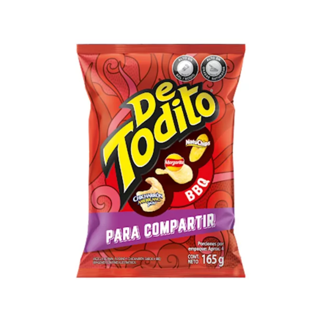 De Todito Bbq Familiar 12 X 165 Gr