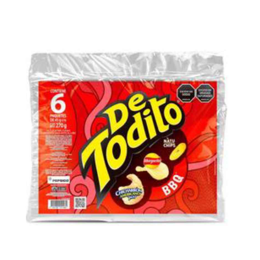 De Todito Bbq Paquete 8 X 6 X 45 Gr