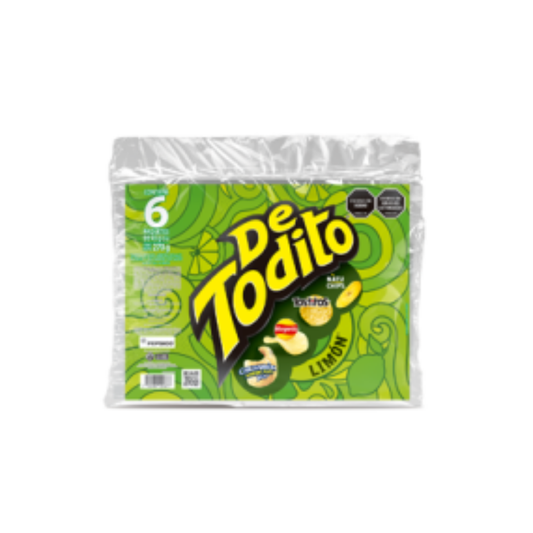 De Todito Verde Paquete 8 X 6 X 45 Gr