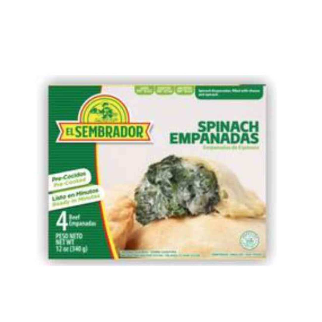 El Sembrador Empanadas De Espinaca 12 X 12 Oz