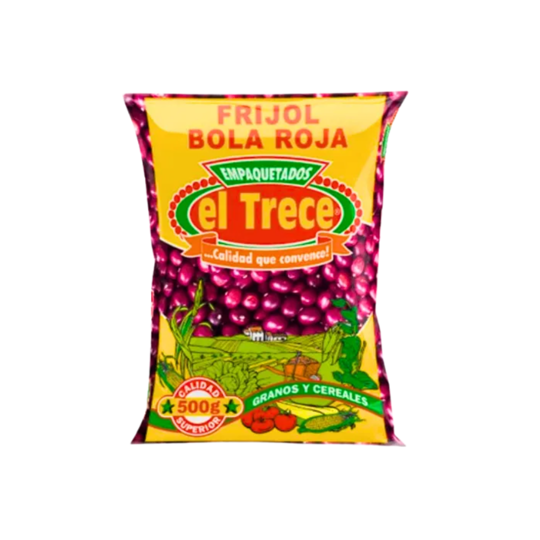 El Trece Frijol Bola Roja 25 X 500 Gr