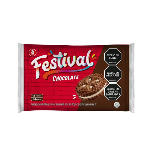 Galletas Festival Chocolate 24 X 14.11 Oz