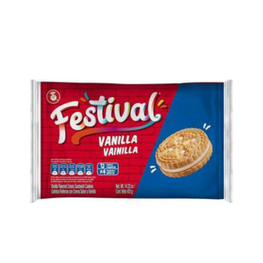 Galletas Festival Vainilla 24 X 14.11 Oz