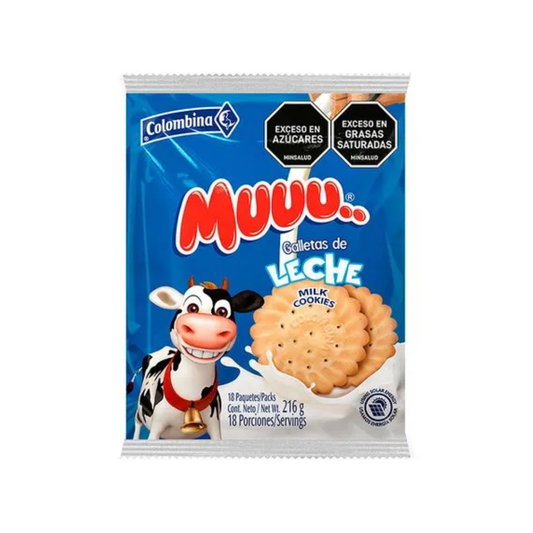 Galletas Muu De Leche 30 X 216 Gr