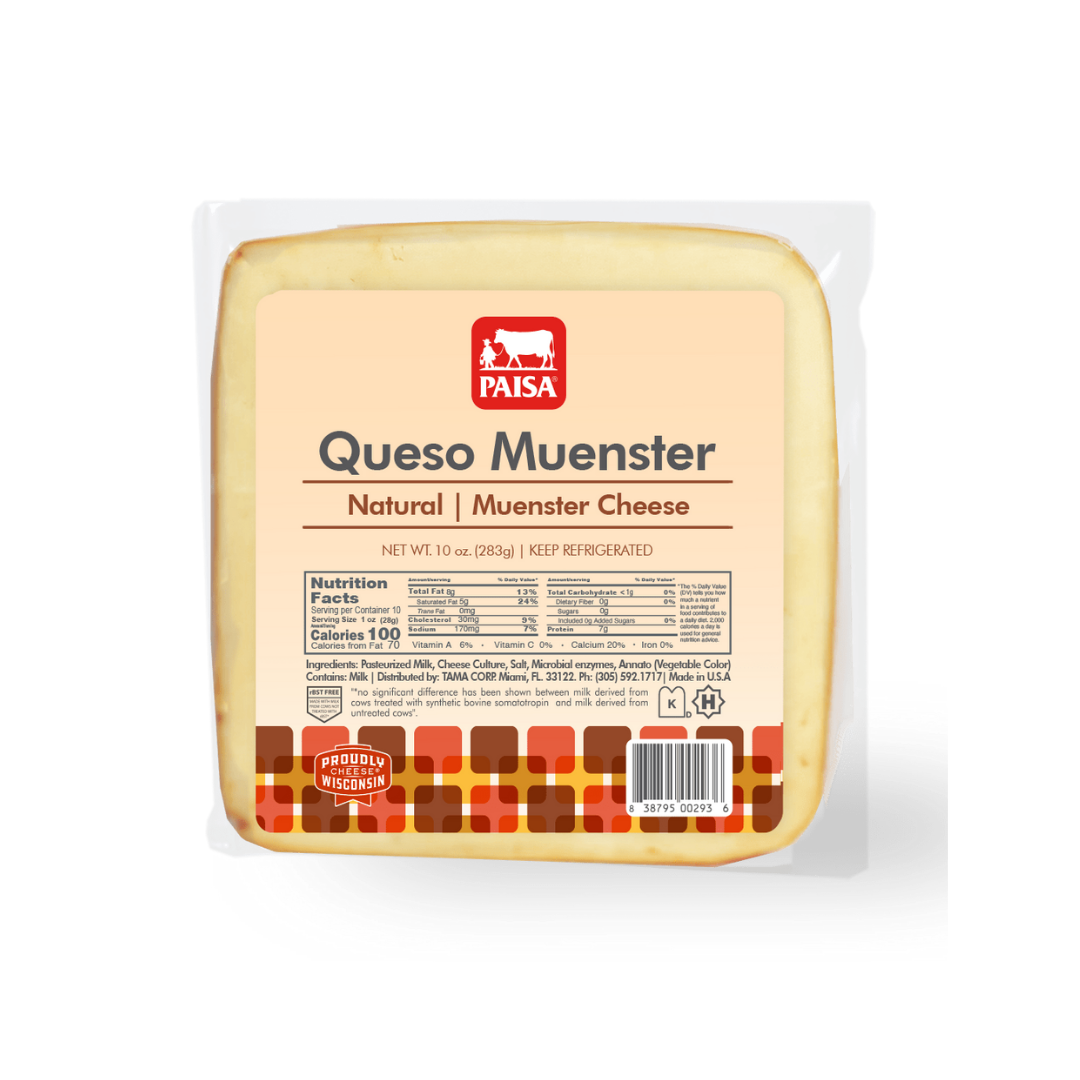 Paisa Queso Muenster 12 X 10 Oz