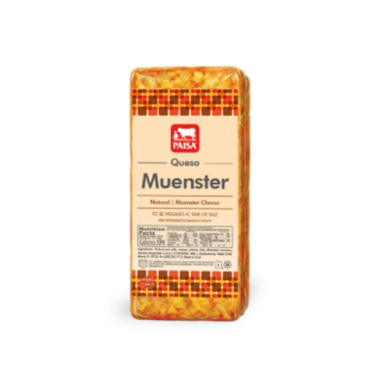 Paisa Queso Muenster 6X6Lb (Per Lb)