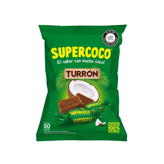 Supercoco Turron 24 X 250 Gr (50 U)